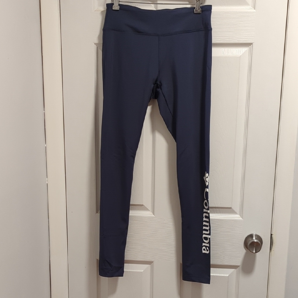 2/$25 Columbia Navy Leggings Size M